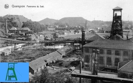 Vue générale du charbonnage du Rieu du Cœur en 1935
